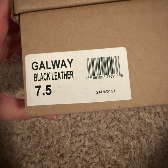 Steve Madden Black Combat Boots - Picture 3 of 3